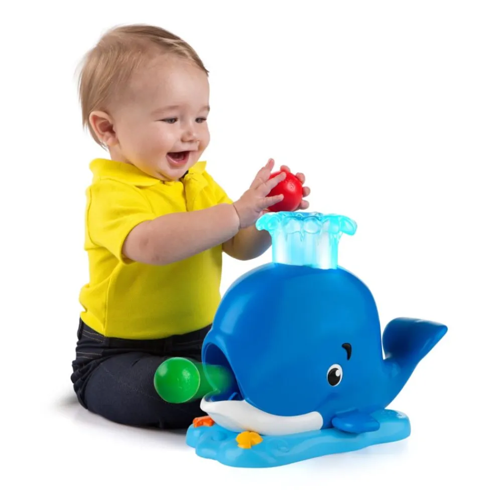 Aktivitetsleke, Bright Starts, Silly Spout Whale Popper Discount