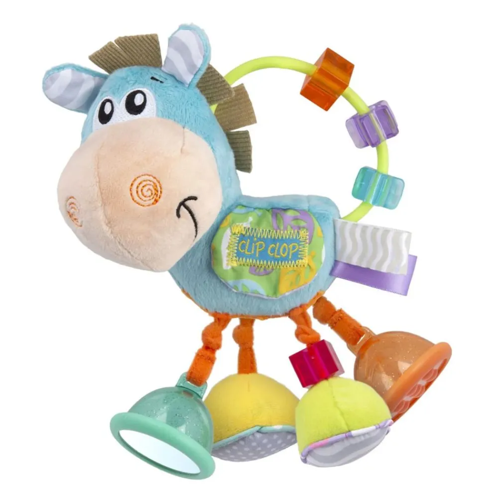 Aktivitetsrangle, Playgro, Clip Clop Blue 0mnd+ Best