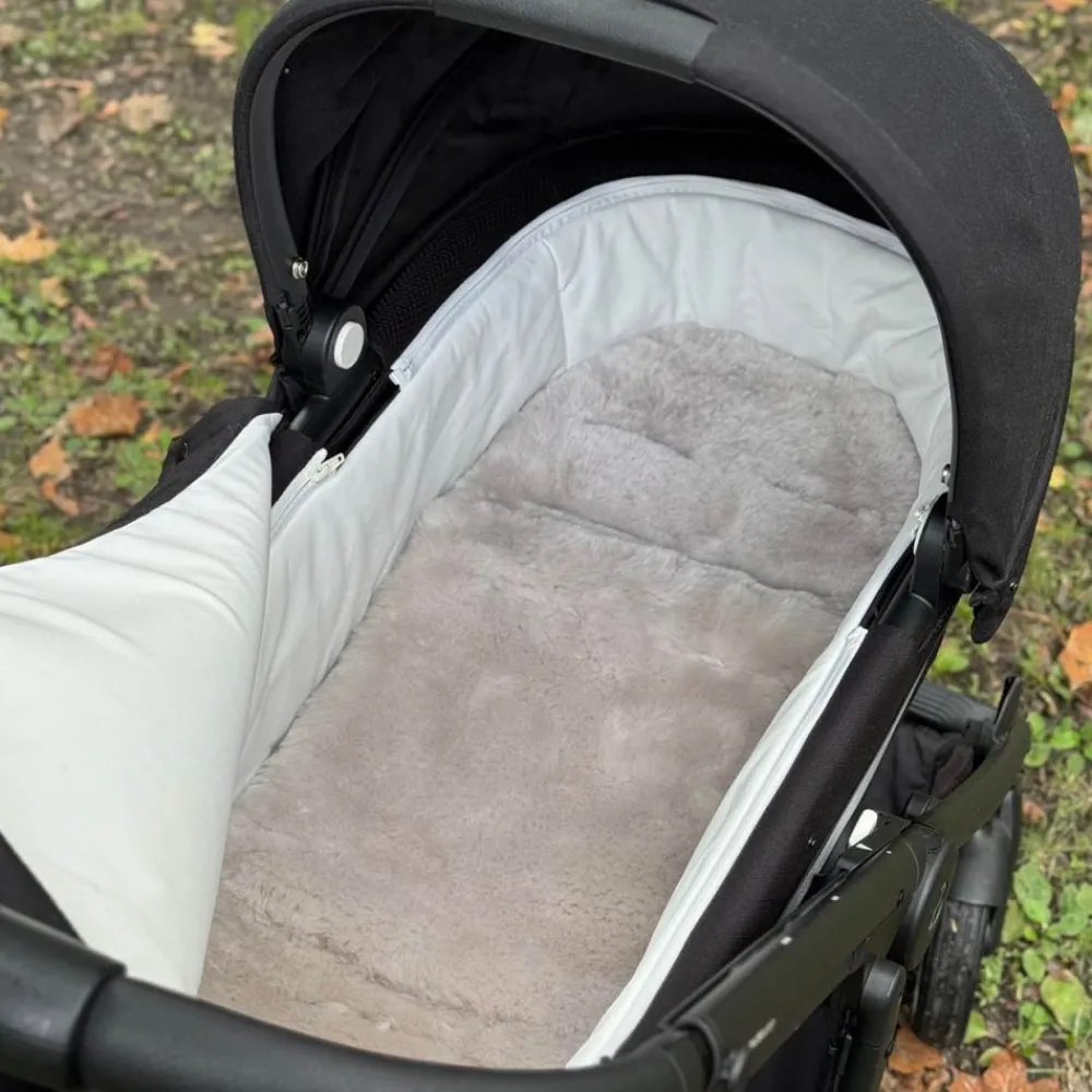 Aluna Lammeskinn til Vogn, Korthåret Natur Hot