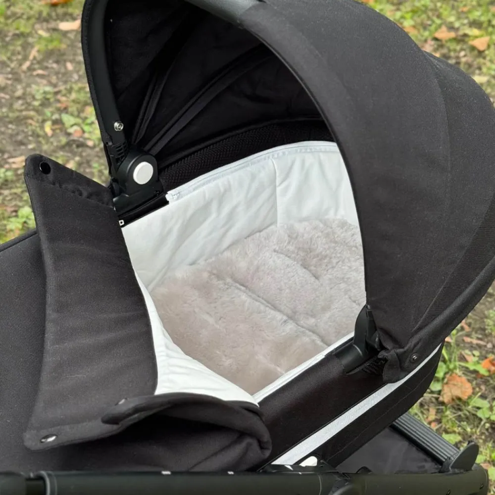 Aluna Lammeskinn til Vogn, Korthåret Natur Hot