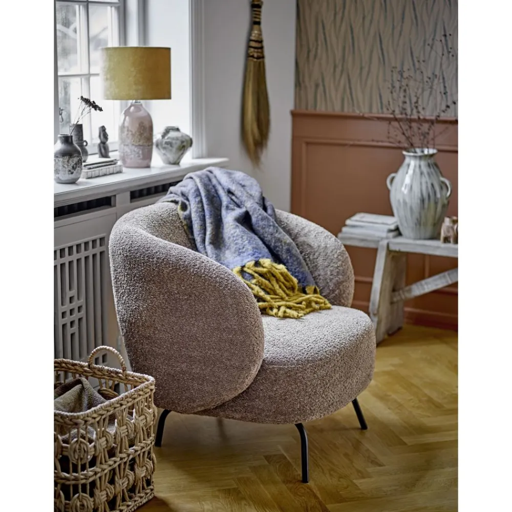 Bloomingville Ammestol, , Harry, Brun Best