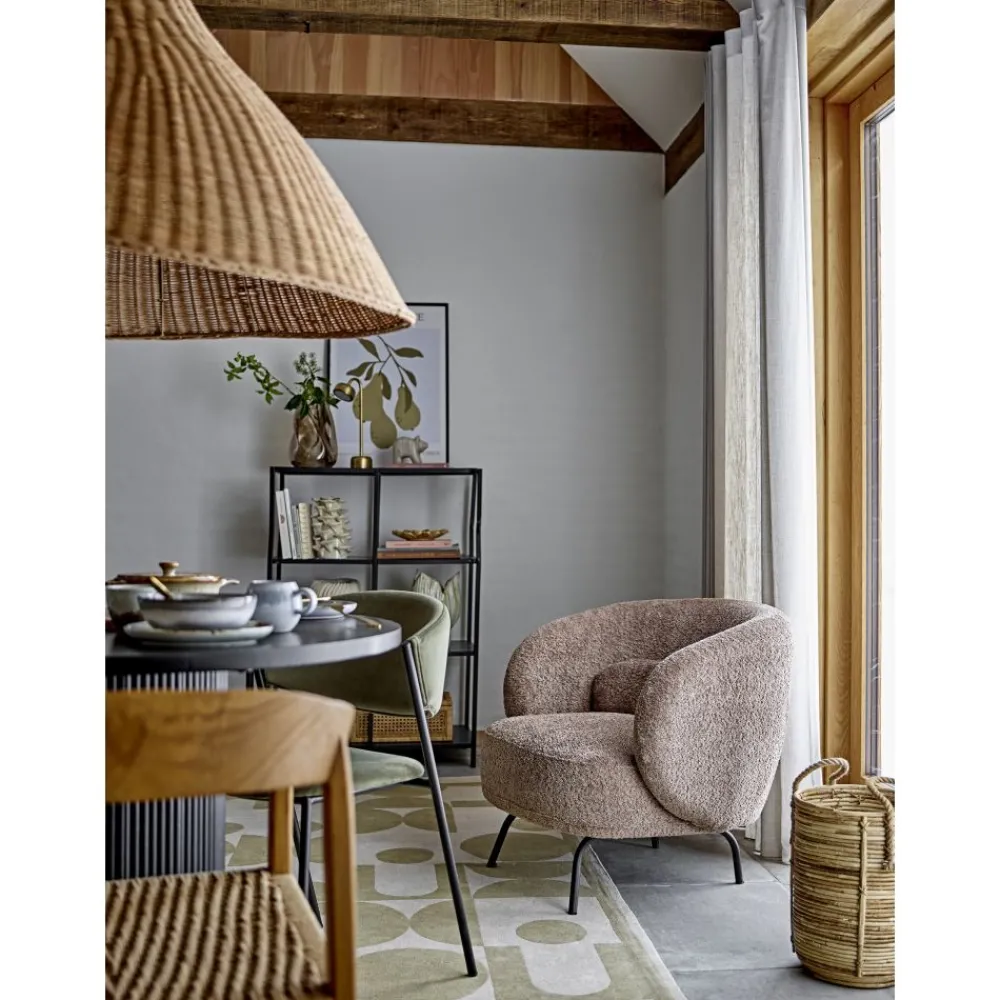 Bloomingville Ammestol, , Harry, Brun Best