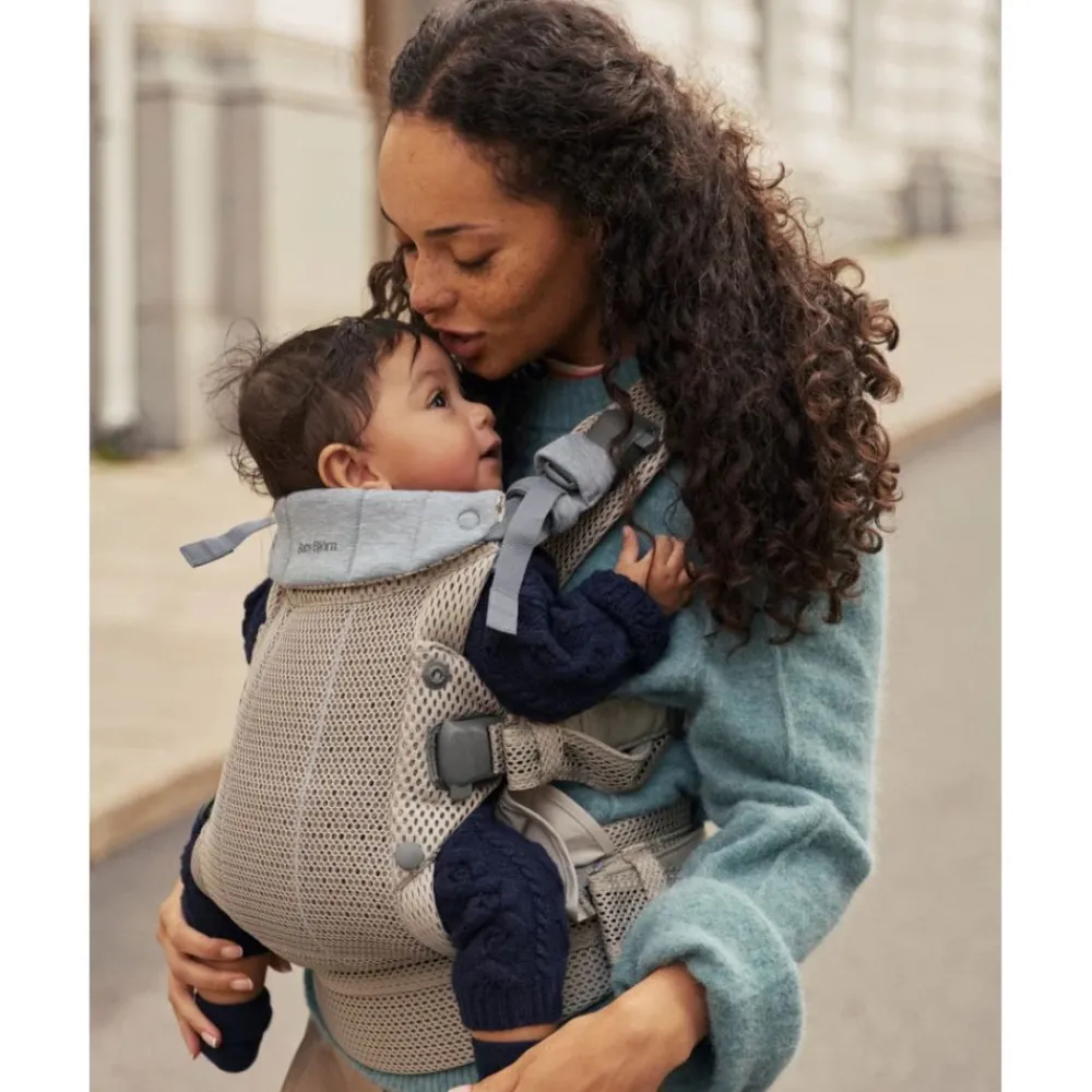 Babybjørn Bæresele Harmony, 3D-mesh, Gråbeige Sale