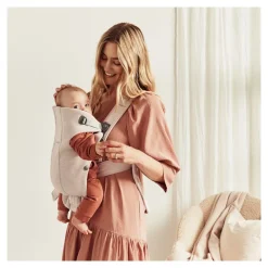 Babybjørn Bæresele Mini 3D Jersey, Lys Beige Outlet