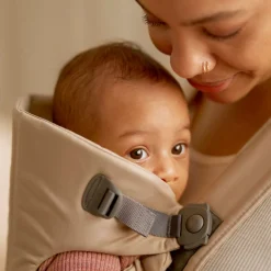 Babybjørn Bæresele Mini Vevd, Beige Outlet