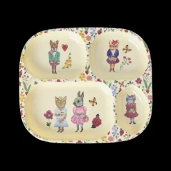 Rice Babyservise i gaveeske, Nathalie Lété-design, Krem, Clearance