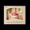 Rice Babyservise i gaveeske, Rosa skogmotiv, Sale