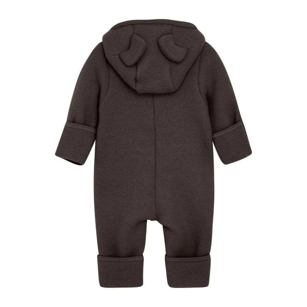 Huttelihut Babysuit Wool/Fleece, , Raisin Clearance