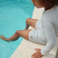 Konges Sløjd Badegenser, , Aster, Tea Stripe Clearance