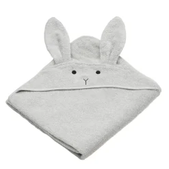Liewood Badehåndkle, , Rabbit Dumbo Grey Online