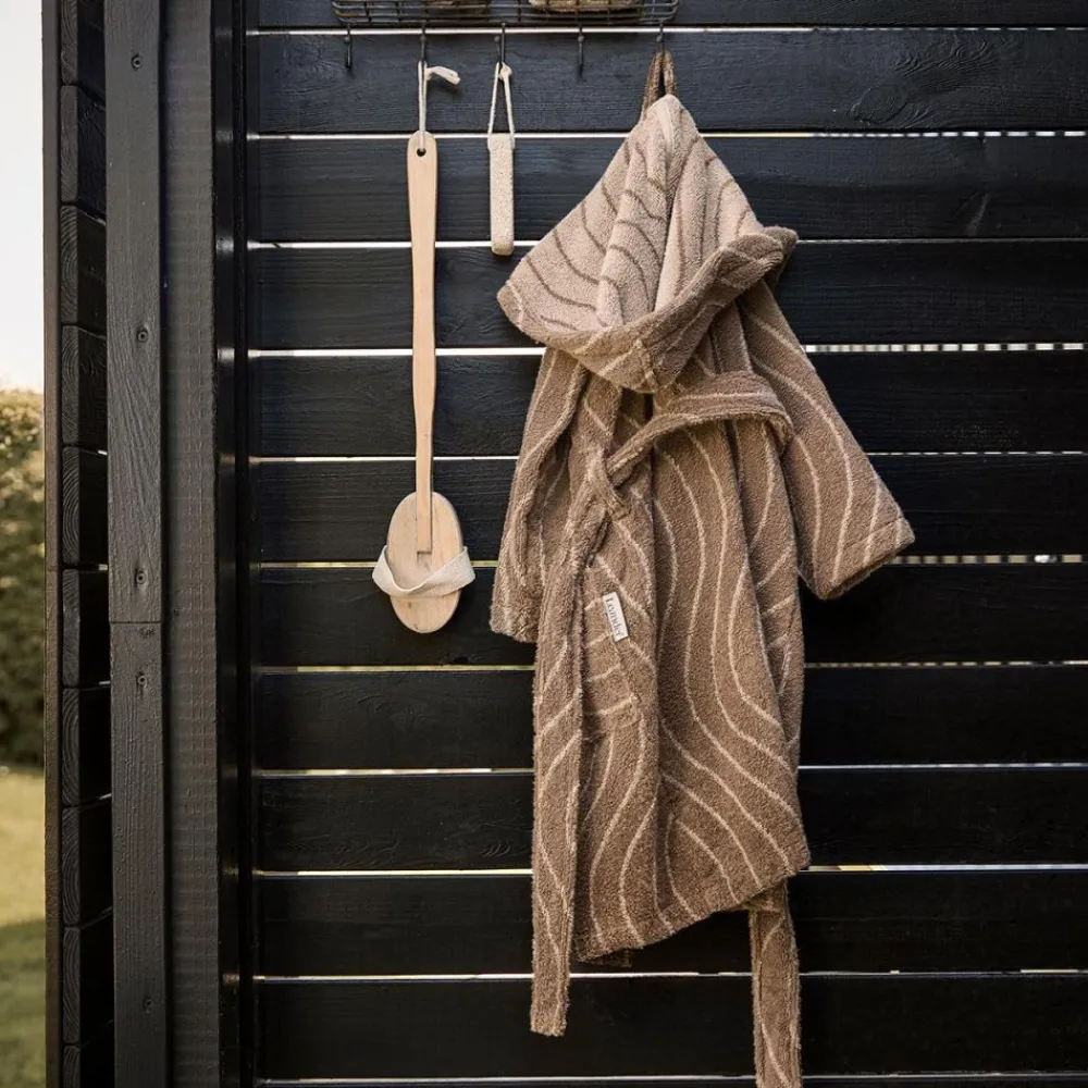 Leander Badekåpe, , Woodland, Mocca Online