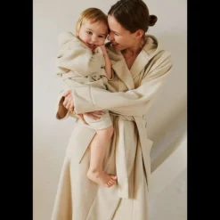 Liewood Badekåpe, , Saki, Fleece, Silver lining Best