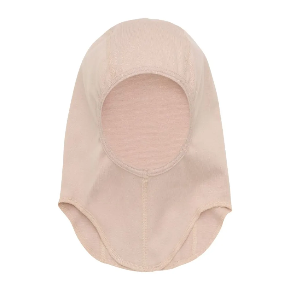 Huttelihut Balaclava, , Cotton Rib, Mahogany Rose Discount
