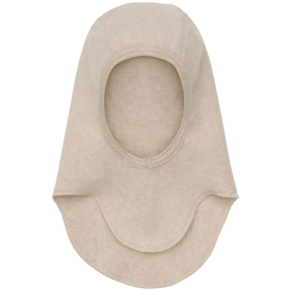 Huttelihut Balaclava, , Cotton Fleece, Camel Melange Best