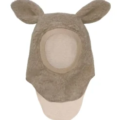 Huttelihut Balaclava, , Ears Wool Teddy, Camel Melange Discount