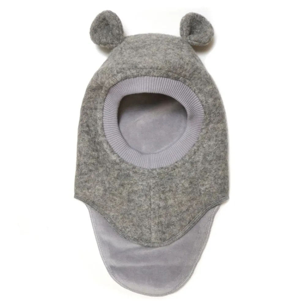 Huttelihut Balaclava, , Merinoull, Grey Online