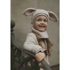 Huttelihut Balaclava, , Wool Ears, Raisin Clearance