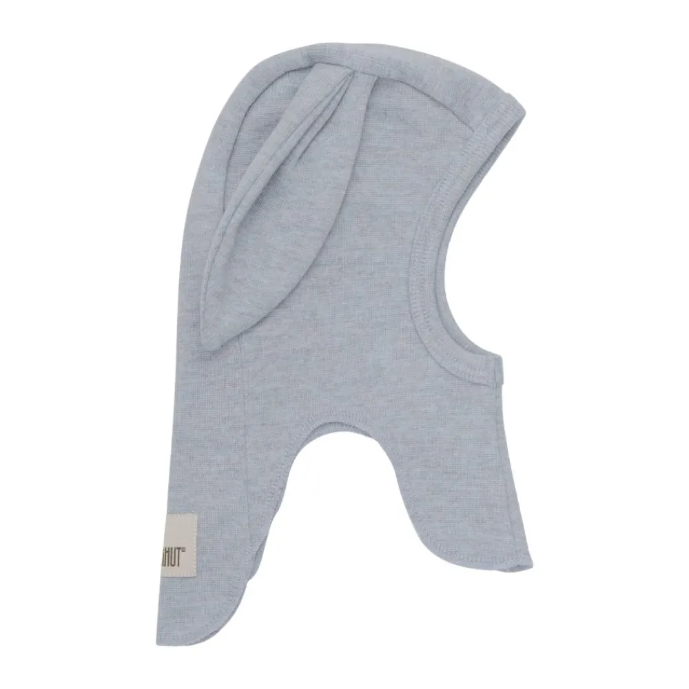 Huttelihut Balaclava, , Wool Rib, Ears, Quarry New