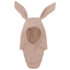 Huttelihut Balaclava, , Wool Rib, Ears, Mahogany Rose Best