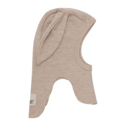 Huttelihut Balaclava, , Wool Rib, Ears, Mahogany Rose Best