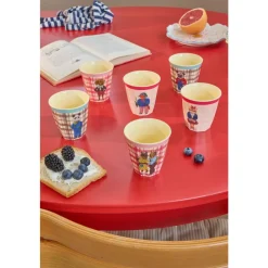 Rice Barnekopper med Nathalie Lété-design 160 ml, 6pk, Clearance