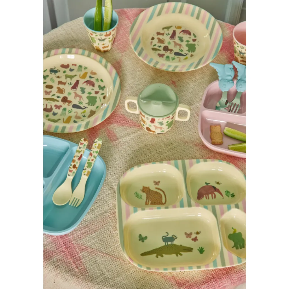 Rice Barnetallerken, Jungelmotiv, Discount