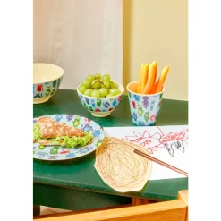 Rice Barnetallerken med monsterdesign, Clearance