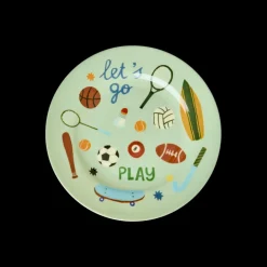 Rice Barnetallerken med sportsmotiv, Hot