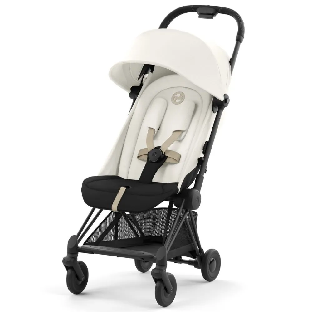 Cybex Barnevogn, , Coya, Matt Black/ Off White, Light Beige Best