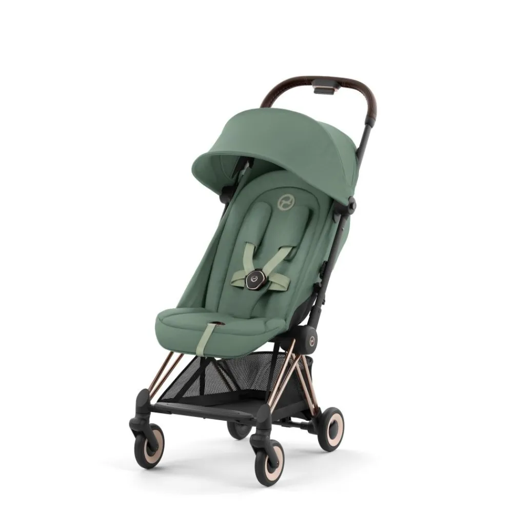 Cybex Barnevogn, , Coya, Rosegold, Leaf Green Online