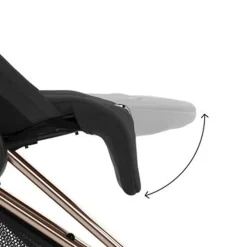 Cybex Barnevogn, , Coya, Rosegold, Sepia, Black Outlet