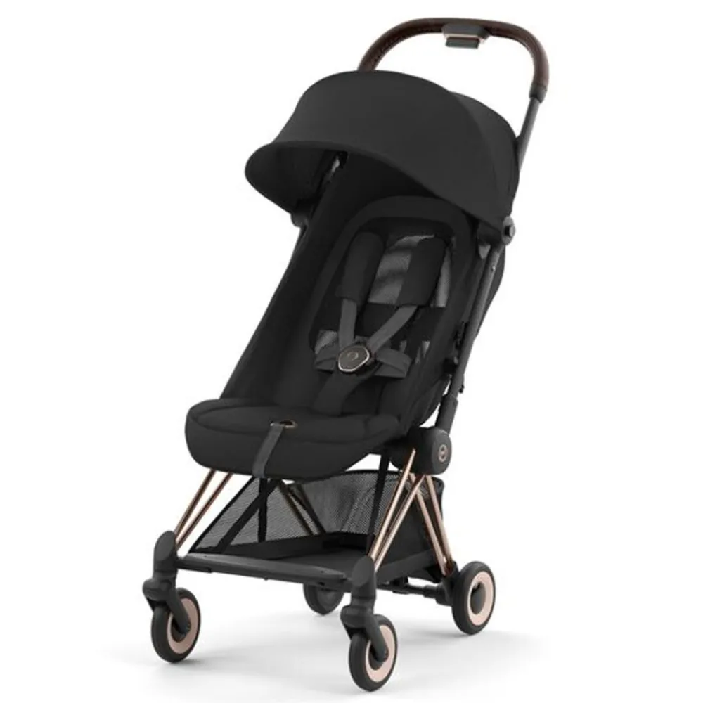 Cybex Barnevogn, , Coya, Rosegold, Sepia, Black Outlet