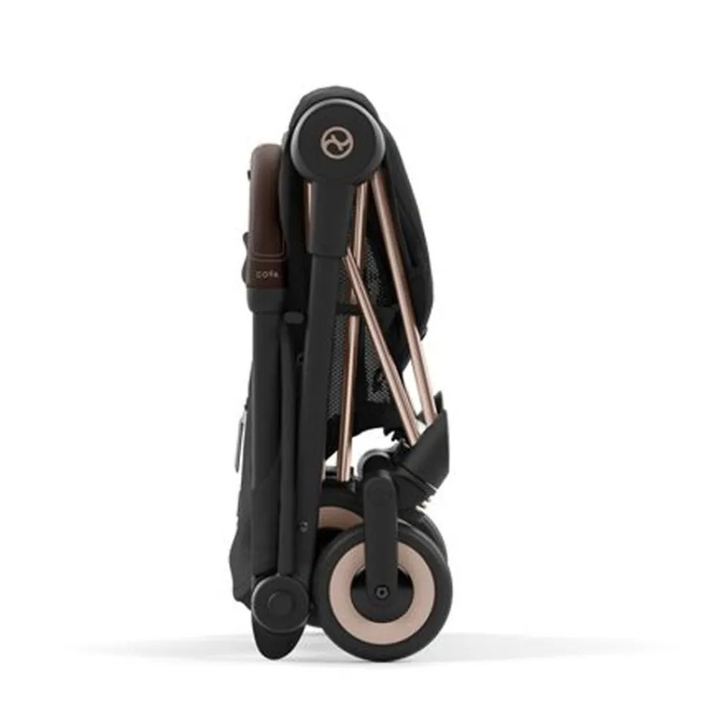 Cybex Barnevogn, , Coya, Rosegold, Sepia, Black Outlet