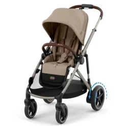 Cybex Barnevogn, , eGazelle S, TPE, Almond Beige Best
