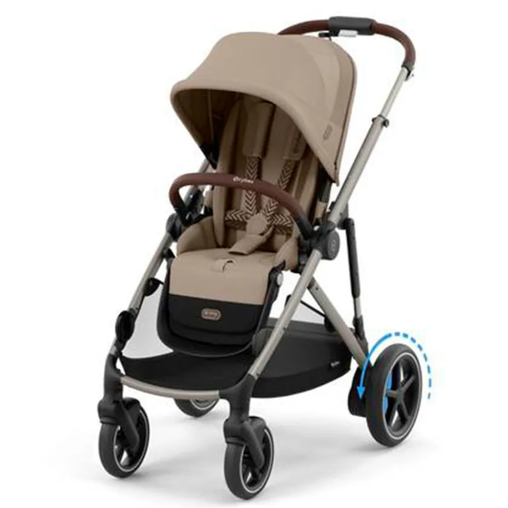 Cybex Barnevogn, , eGazelle S, TPE, Almond Beige Best