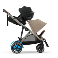 Cybex Barnevogn, , eGazelle S, TPE, Almond Beige Best