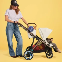 Cybex Barnevogn, , eGazelle S, TPE, Almond Beige Best