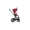 Cybex Barnevogn, , Priam, Matt Black, Petticoat Red Sale