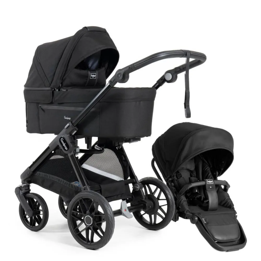Emmaljunga Barnevogn, Komplett , Sento Ergo+, All Black Online