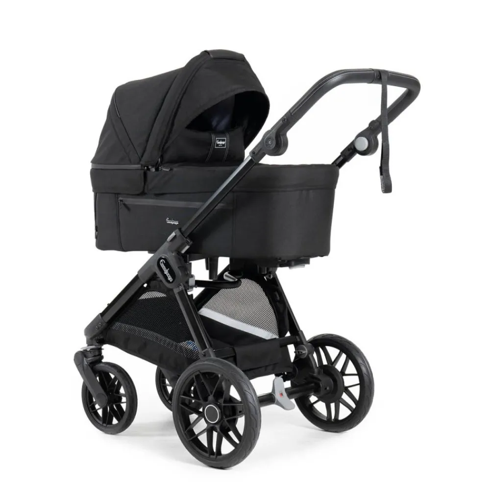 Barnevogn, Komplett Emmaljunga, Sento Pro Flat Urban, Black Sale