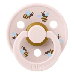 BIBS Smokk, Bumblebee Friends, Latex Size 1, Petal Discount