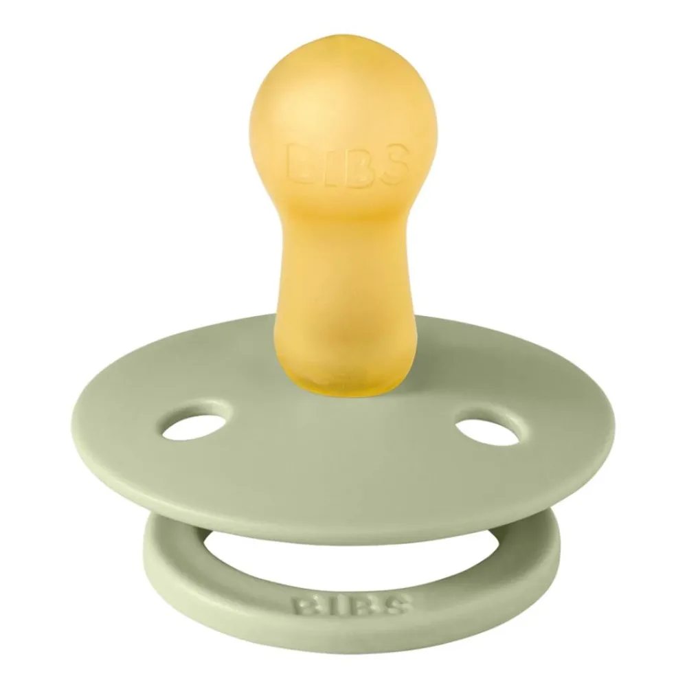 BIBS Smokk, Bumblebee Friends, Latex, Size 2, Sage New