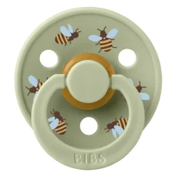 BIBS Smokk, Bumblebee Friends, Latex, Size 3, Sage Clearance