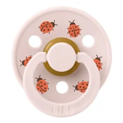 BIBS Smokk, Ladybug Friends, Latex, Size 2, Petal New