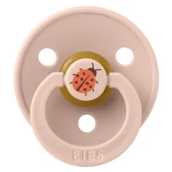 BIBS Smokk, Ladybug ,Latex Size 1, Blush New