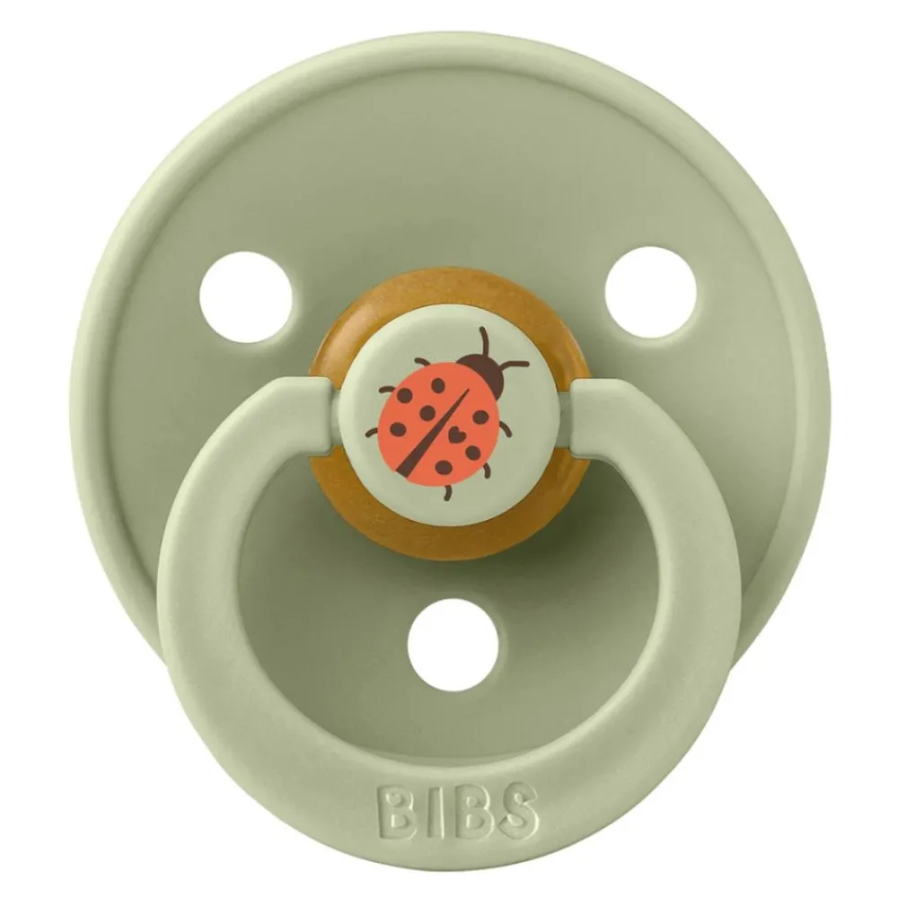 BIBS Smokk, Ladybug, Latex, Size ,3 Sage Outlet