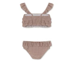 MINI A TURE Bikini, , Giulia, Acorn Brown Stripes