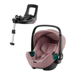 Britax Bilstol, , Baby-Safe³, Dusty Rose + 5Z Vario base Hot