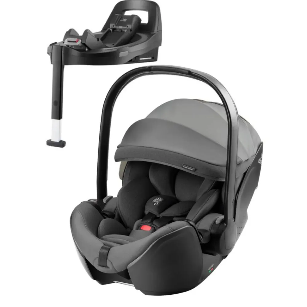 Britax Bilstol, , Baby-Safe Pro, Style Mineral Grey + Base 5Z Vario Outlet