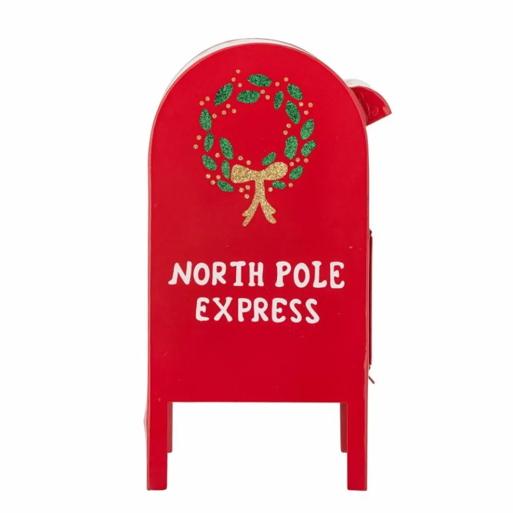 Bloomingville Carlo Deco Postkasse, Rød Metall